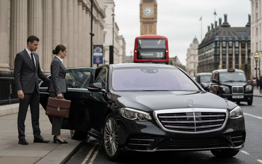 Executive chauffeur for a stress-free London business trip